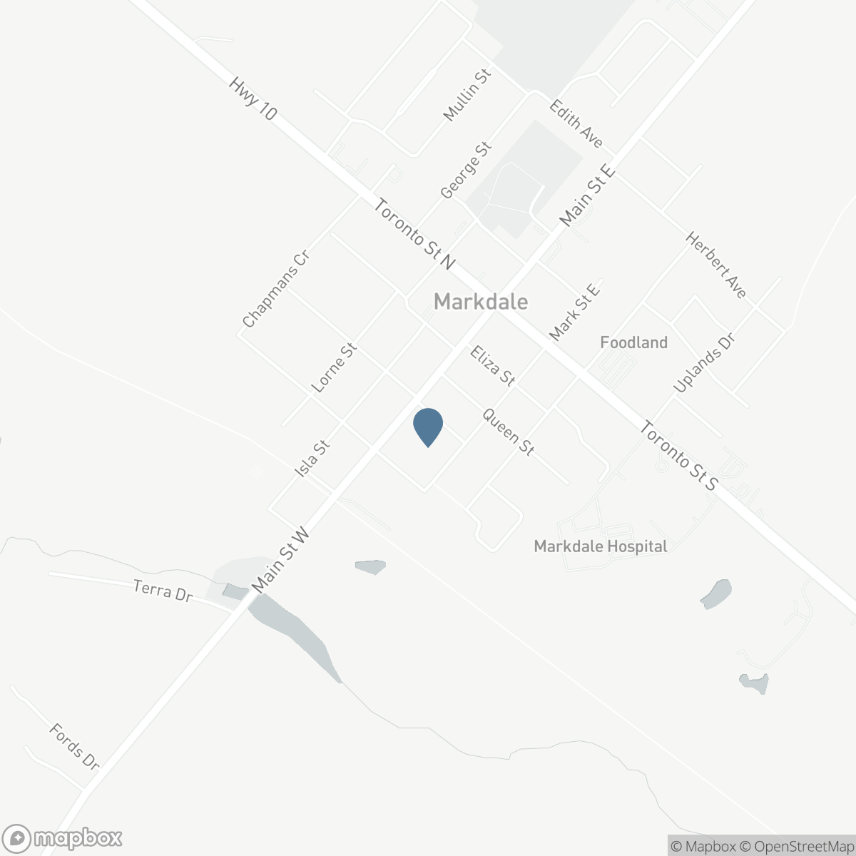 26 CENTRE STREET, Markdale, Ontario N0C 1H0
